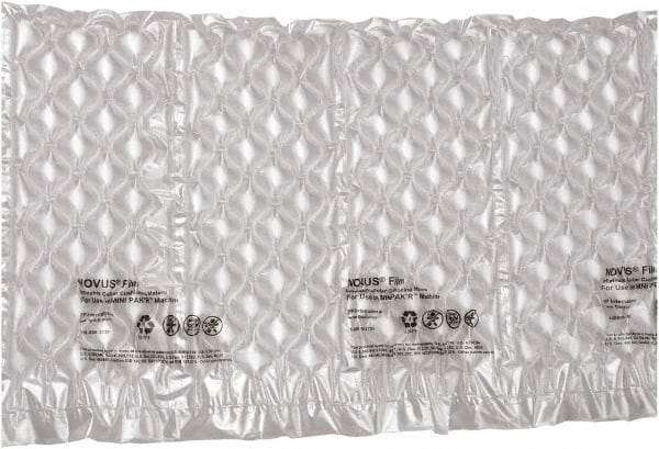Made in USA - 6" Wide x 1/2" Thick, Air Pillows - Clear - Eagle Tool & Supply