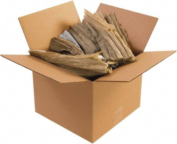 Made in USA - 167' Long x 24" Wide x 3/4" Thick, Cellulose Wadding - Kraft - Eagle Tool & Supply