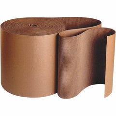 Made in USA - 250' Long x 48" Wide, Singleface Roll - Kraft - Eagle Tool & Supply