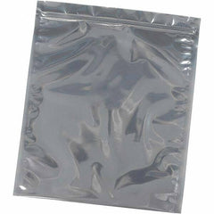 Made in USA - 12" Long x 10" Wide, 3 mil Thick, Self Seal Recloseable Zip Top Static Protection Bag - Transparent, Standard Grade - Eagle Tool & Supply