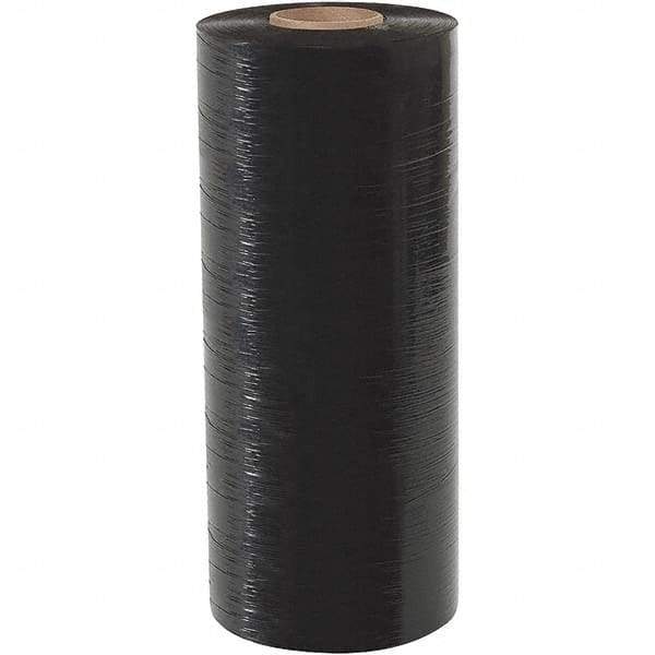 Made in USA - 20" x 5,000' 80 Gauge Black Blown Machine Stretch Film - Eagle Tool & Supply