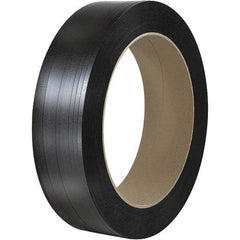 Made in USA - 9,000' Long x 1/2" Wide, Coil Case Polypropylene Strapping - 300 Lb Capacity, 0.017" Thick - Eagle Tool & Supply