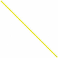 Made in USA - 8" Long, Bag Tie - Yellow - Eagle Tool & Supply