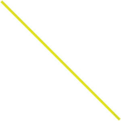 Made in USA - 7" Long, Bag Tie - Yellow - Eagle Tool & Supply