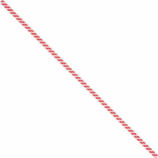 Made in USA - 9" Long, Bag Tie - Red/White - Eagle Tool & Supply