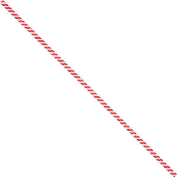 Made in USA - 12" Long, Bag Tie - Red/White - Eagle Tool & Supply