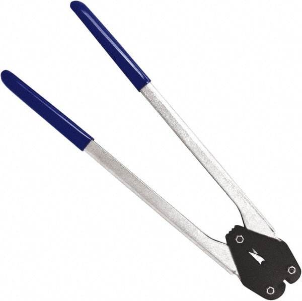 Made in USA - 1/2" Wide, Sealer - Seal Function, Use with Poly Strapping - Eagle Tool & Supply