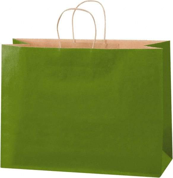 Made in USA - Kraft Grocery Bag - 16 x 6 x 12, Tea - Eagle Tool & Supply