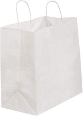 Made in USA - Kraft Grocery Bag - 13 x 7 x 13, White - Eagle Tool & Supply