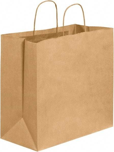 Made in USA - Kraft Grocery Bag - 13 x 7 x 13, Kraft - Eagle Tool & Supply