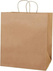 Made in USA - Kraft Grocery Bag - 14 x 10 x 15-1/2, Kraft - Eagle Tool & Supply