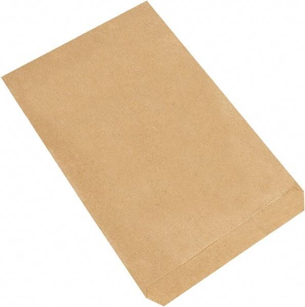 Made in USA - Kraft Grocery Bag - 7-1/2 x 10-1/2, Kraft - Eagle Tool & Supply