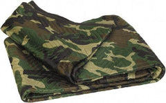 Value Collection - 72" Long x 80" Wide Cotton/Poly Blend Tarp & Dust Cover - Camouflage - Eagle Tool & Supply