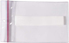 Superscan - 25 Piece Clear Press-On Vinyl Envelope - 9" High x 12" Wide - Eagle Tool & Supply