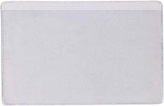 Superscan - 50 Piece Clear Press-On Vinyl Envelope - 3" High x 5" Wide - Eagle Tool & Supply