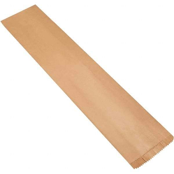 Made in USA - 11" Wide x 65" Long x 7" High Rectangle Kraft Bags - Kraft (Color) - Eagle Tool & Supply