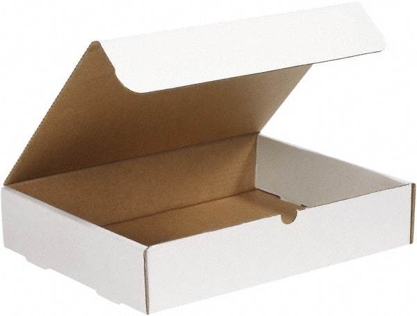 Made in USA - 24" Wide x 30" Long x 4" High Rectangle Crush Proof Mailers - 1 Wall, White - Eagle Tool & Supply