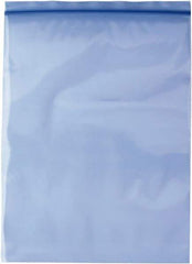 Made in USA - 12 x 18", 4 mil VCI Reclosable Polybags - Blue - Eagle Tool & Supply