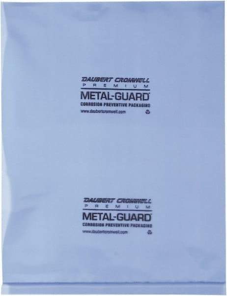 Made in USA - 24 x 36", 4 mil VCI Polybags - Blue - Eagle Tool & Supply