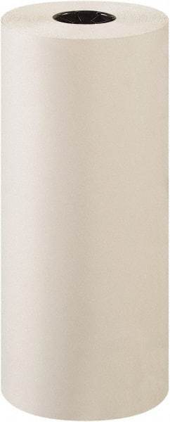 Value Collection - 1,440' Long x 20" Wide Roll of White Newsprint Paper - 30 Lb Paper Weight - Eagle Tool & Supply