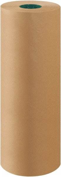 Made in USA - 1,000' Long x 24" Wide Roll of Virgin Kraft Paper - 30 Lb Paper Weight - Eagle Tool & Supply
