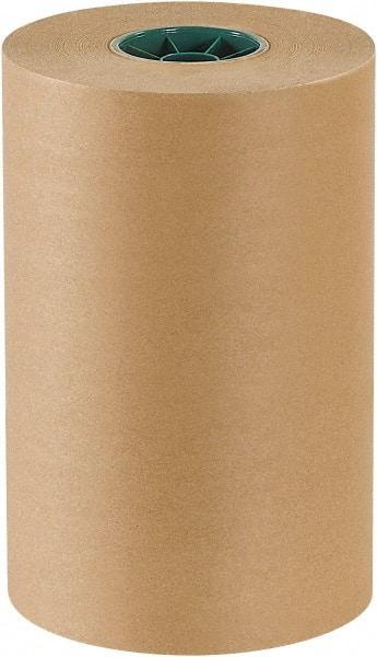 Made in USA - 600' Long x 12" Wide Roll of Kraft Paper with 10# Gloss Polyethylene - 50 Lb Paper Weight - Eagle Tool & Supply