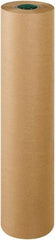 Made in USA - 600' Long x 36" Wide Roll of Kraft Paper with 10# Gloss Polyethylene - 50 Lb Paper Weight - Eagle Tool & Supply