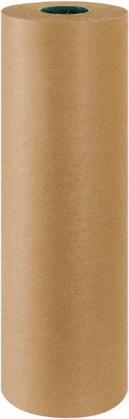 Made in USA - 600' Long x 24" Wide Roll of Kraft Paper with 10# Gloss Polyethylene - 50 Lb Paper Weight - Eagle Tool & Supply