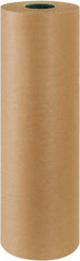 Made in USA - 600' Long x 24" Wide Roll of Kraft Paper with 10# Gloss Polyethylene - 50 Lb Paper Weight - Eagle Tool & Supply