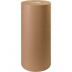 Made in USA - 1,200' Long x 20" Wide Roll of Recycled Kraft Paper - 30 Lb Paper Weight - Eagle Tool & Supply