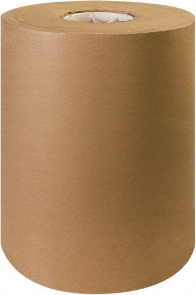 Made in USA - 1,200' Long x 9" Wide Roll of Recycled Kraft Paper - 30 Lb Paper Weight - Eagle Tool & Supply