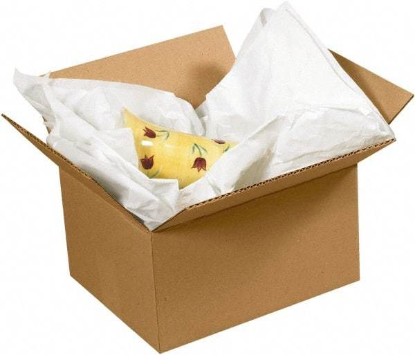 Value Collection - 20" Long x 15" Wide Sheets of Tissue Paper - 10 Lb Paper Weight, 9,600 Sheets - Eagle Tool & Supply