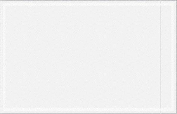 Value Collection - 1,000 Piece, 5-1/8" Long x 8" Wide, Packing List Envelope - Unprinted, Clear - Eagle Tool & Supply