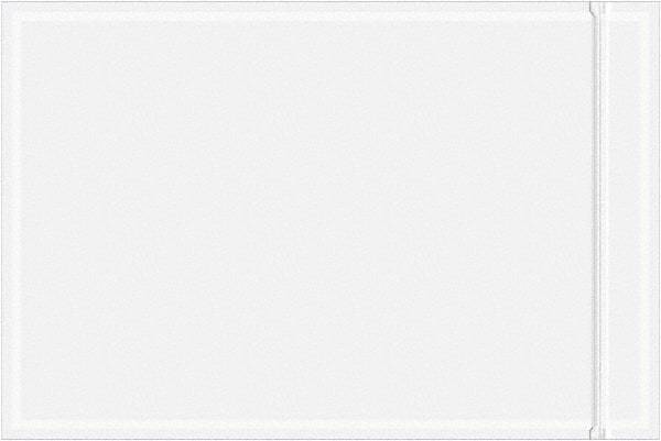 Value Collection - 1,000 Piece, 4" Long x 6" Wide, Packing List Envelope - Unprinted, Clear - Eagle Tool & Supply