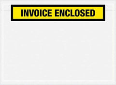 Value Collection - 1,000 Piece, 7-1/2" Long x 5-1/2" Wide, Packing List Envelope - Invoice Enclosed, Yellow - Eagle Tool & Supply