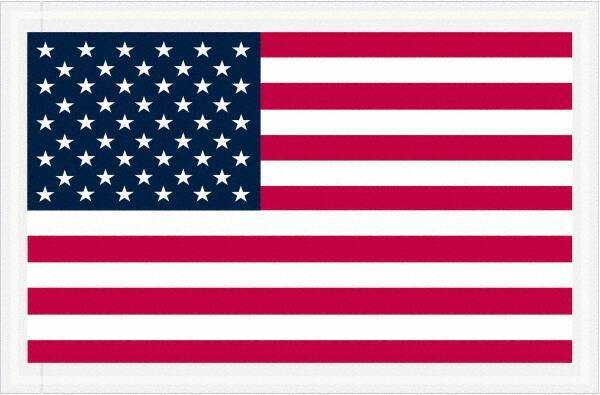 Value Collection - 1,000 Piece, 5-1/4" Long x 8" Wide, Packing List Envelope - Packing List Enclosed, Red, White & Blue - Eagle Tool & Supply