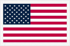 Value Collection - 1,000 Piece, 5-1/4" Long x 8" Wide, Packing List Envelope - Packing List Enclosed, Red, White & Blue - Eagle Tool & Supply