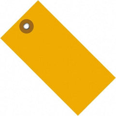 Dupont - 5-1/4" High x 2-5/8" Long, Safety & Facility Blank Tag - Orange Spunbonded Olefin - Eagle Tool & Supply
