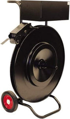 Made in USA - Strapping Dispensers & Carts Type: Oscillated Coil Dispenser For Use With: Ribbon Wound Steel Strapping - Eagle Tool & Supply