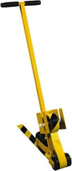 Value Collection - Safety Tape Dispensers For Use With: Vinyl Tape Color: Black; Yellow - Eagle Tool & Supply