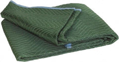 Value Collection - 72" Long x 80" Wide Cotton/Poly Blend Tarp & Dust Cover - Green - Eagle Tool & Supply