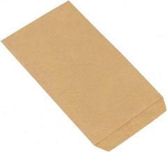 Made in USA - Kraft Grocery Bag - 6-1/4 x 9-1/4, Kraft - Eagle Tool & Supply
