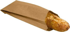 Made in USA - Kraft Grocery Bag - 3-3/4 x 2-1/4 x 11-1/2, Kraft - Eagle Tool & Supply
