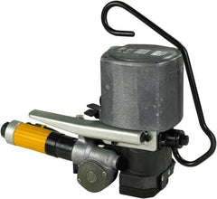 Made in USA - 1/2" Wide, Steel Crimper - Cut Function, Use with Steel Strapping - Eagle Tool & Supply