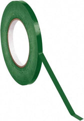 Value Collection - 180 Yd Long, Bag Tape - Dark Green - Eagle Tool & Supply