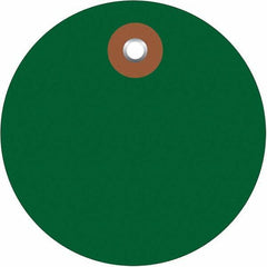 Made in USA - Safety & Facility Blank Tag - Green Vinyl - Eagle Tool & Supply