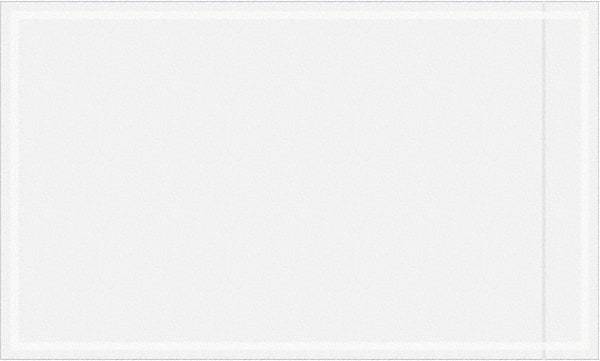 Value Collection - 1,000 Piece, 4-1/2" Long x 7-1/2" Wide, Packing List Envelope - Unprinted, Clear - Eagle Tool & Supply
