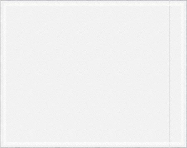 Value Collection - 500 Piece, 9-1/2" Long x 12" Wide, Packing List Envelope - Unprinted, Clear - Eagle Tool & Supply