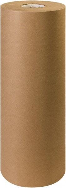 Made in USA - 1,200' Long x 24" Wide Roll of Recycled Kraft Paper - 30 Lb Paper Weight - Eagle Tool & Supply