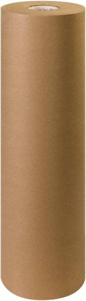 Made in USA - 1,200' Long x 30" Wide Roll of Recycled Kraft Paper - 30 Lb Paper Weight - Eagle Tool & Supply